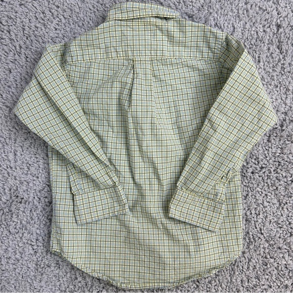 Ralph Lauren Shirt Boys 4T Button Up Classic Plaid Casual Pictures Church Party - Picture 4 of 4